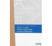 NF DTU 26.2 - Chapes et dalles à base de liants hydrauliques - Collectif CSTB - Cstb - broché - Manuel