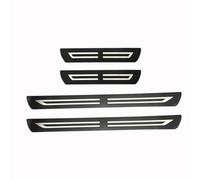 NFAHBAQA 4 Pièces Protecteurs Seuil Porte en Acier Inoxydable pour VW T5 T6 T6.1 California Multivan Transporter T7 Multivan, Contre l'abrasion Plaques Bande Pédale Bienvenue, Accessoires