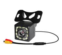 NFAHBAQA Caméra Recul Auto pour Renault Zoe 2020-2022, Super Vision Nocturne Ultra HD, Angle Vue 170°, éTanche, 12v Universel, avec 6M Câble,12 Lights