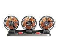 NFAHBAQA Circulateur d'air Refroidissement éLectrique Trois TêTes pour Benz E-Class Standaard W124 1984-1994, Ventilateur Refroidissement Portable, pour Berline, SUV, Camion