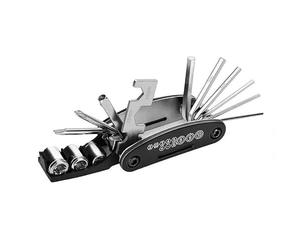 NFAHBAQA Outil Multifonction Vélo Compact 16 en 1 pour Focus Jam2 Plus Pro, Clés Allen, Clé à Rayons, Tournevis, Démonte Pneu, Portable Accessoires