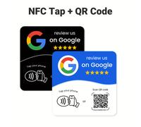 NFC 215 carré programmable pour carte d'examen Google Table de Station NFC 13.56Mhz code QR carte debout modifiable facebook
