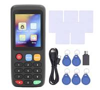 NFC Card Copier Reader Writer, 13.56MHz 125KHz Full Frequency Smart Card Reader Writer Duplicator avec Key Fob Cards, USB Contactless NFC Reader Copier for ID IC Card (5 Boucles UID 5