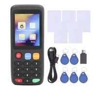 NFC Card Copier Reader Writer, 13.56MHz 125KHz Full Frequency Smart Card Reader Writer Duplicator avec Key Fob Cards, USB Contactless NFC Reader Copier for ID IC Card (5 Boucles UID 5