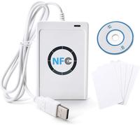 Nfc Rfid Nfc Lecteur Rfid Reader Lecteur De Carte Lecteur/Stylo Acr122u Iso 14443 A/B + Logiciel Libre En Blanc.[P486]