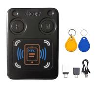 NFC RFID Smart Chip Card Reader Copier+CUID/UID Keychain ID IC 13.56Mhz 125Khz 250Khz 375Khz RFID Token Clone Duplicator