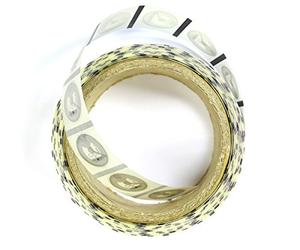 NFC21 68395 Tags Stickers, NTAG 213, 168 Byte, 22 mm, pour Smartphone NFC Transparent Lot de 20