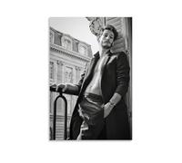 NFChang Poster sur toile de l'acteur Pierre Niney - Art mural moderne pour salon, chambre à coucher, décoration d'intérieur - 30 x 45 cm - Style sans cadre