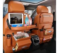 NFDJYDZRMB Organisateur Siège Arrière voiture, pour Land Rover Discovery 3 Discovery 4 LR3 LR4 2003-2016 Plateau Nourriture Pliable Protections dossier siège auto support tablette,B