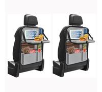NFDJYDZRMB Organisateur Siège Arrière voiture, pour VW Caravelle Multivan California Transporter T3 T4 T5 T6 Plateau Nourriture Pliable Protections dossier siège auto support tablette,B 2 Pcs