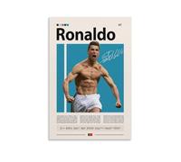NFDVFHFRQ Cristiano Ronaldo Poster sur toile - Décoration murale pour salon, chambre à coucher - 30 x 45 cm