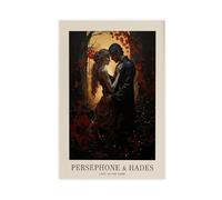 NFDVFHFRQ Poster Persephone et Hades sur toile pour décoration de chambre à coucher, bureau, chambre, cadeau 30 x 45 cm