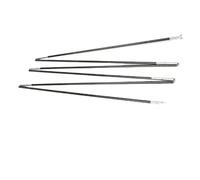 NFEKLFI arceaux de Tente Poteaux de Tente, 1 Paire, kit Remplacement en Fibre Verre for Camping, Accessoires d'extérieur(for 3-4 Tent)
