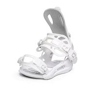 NFEKLFI Fixations de Snowboard Fixations de Snowboard Clips à dégagement Rapide Compagnons Ski Sports d'hiver(White-S)