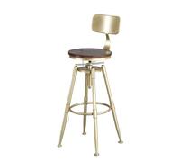 NFEKLFI Tabouret Bar Chaises De Bar Vintage Or Bistro Haut Confortable Bancos Para Barra Cocina Meubles(Color 02)
