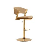 NFEKLFI Tabouret Bar Tabourets de Bar Uniques et Robustes for Chambres à Coucher, Meubles Hauts comptoir(Champagne Gold)