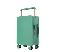 NFEKLFI Valise Moyenne Bagages à la Mode Large Chariot Spinner extérieur Grande capacité Valise de Voyage Roue Universelle Continuer(Green,24inch)