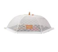 Nff Cloche Alimentaire, Grande Cloche Alimentaire Blanche en Maille Pop-up, Couvercle Pliable for Cuisine, Pique-Nique, Camping, Diamètre 80 Cm(60cm)