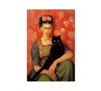 NFFBGFD Frida Kahlo Poster sur toile pour décoration de chambre à coucher 40 x 60 cm