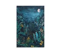 NFFBGFD Poster sur toile Von Henri Rousseau Inspiriertes - Décoration murale pour salon, chambre à coucher - 40 x 60 cm