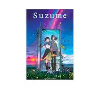 NFFNPIJ Poster du film d'anime Suzume No Tojimari - Décoration de chambre à coucher - Cadeau - 30 x 45 cm