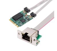 NFHK 2500Mbps 2.5Gbps vers 2230 NGFF E-Key GBE Gigabit 1000Mbps Ethernet Réseau LAN Adaptateur pour PC de Bureau Carte Mère