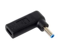 NFHK Adaptateur USB 3.1 type C USB-C vers DC 4,5 x 3,0 mm HP Émulateur déclencheur coudé à 90 degrés