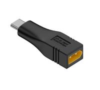 NFHK Adaptateur XT30 mâle, entrée SC100, protocole vers Sortie mâle Type-C, Adaptateur de Charge Rapide pour Batterie Lipo RC, quadricoptère, Ordinateur Portable, téléphone