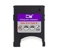 NFHK CFexpress Kit de carte mémoire type A vers type B Adaptateur CFE CFA vers CFB compatible avec appareil photo 8K RAW PCIe Extension, NF-SA-080