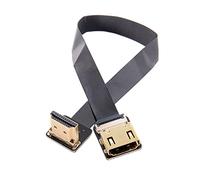 NFHK CYFPV Coudé à 90 degrés HDMI Mâle vers Femelle FPC Câble plat pour HDTV Multicopter Antenne Photographie