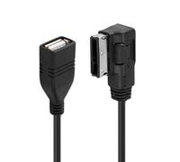 NFHK Media In AMI MDI USB AUX Flash Drive Câble adaptateur pour voiture VW Audi 2014 A4 A6 Q5 Q7