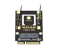 NFHK NGFF Adaptateur convertisseur M.2 Key-A vers Mini PCI-E PCI Express pour carte AC 9260 8265 7260