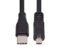 NFHK USB-C Type-C Host vers Camera Mini 8P Data Power Cable pour Coolpix UC-E6 UC-E16 UC-E17 DSC-W DMC-S EX-Z