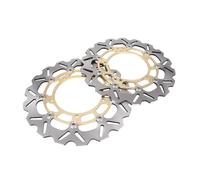 NFJIDG Arrière Disc Brake Rotors Adaptateur De Disque De Frein AV&Ant Et Arrière pour Moto YZF R6 2005-2015, Rotor Flottant, Accessoires De Rechange pour Moto