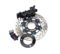 NFJIDG Arrière Disc Brake Rotors Étriers De Frein AV&Ant pour Moto Et Scooter, Fourche AV&Ant, Pompe À Disque De 220 Mm, Adaptateur, Support, Rotor, Ensemble pour Moto Aerox BWS RSZ