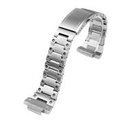 NFJNFCF Bracelet de montre en acier inoxydable massif, compatible avec les montres Casio Edifice Series GST-B400 EFB-680 CL-7A ECB-10D, 14 mm(Silver)
