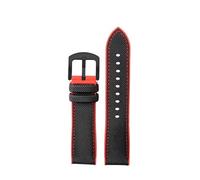 NFJNFCF Bracelet de montre en caoutchouc nylon compatible avec Casio PROTREK Series PRG-600YB PRG-650 PRW-6600 Bracelet de montre sport en toile et silicone 24 mm, 24mm, Agate