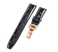 NFJNFCF Bracelet de montre en cuir de vache à texture de bambou compatible avec le chronographe Portugieser Seven Days d'IWC Pilot's, bracelet de montre en cuir véritable 20 22 mm(20mm-Black(S)-RS-Z7)