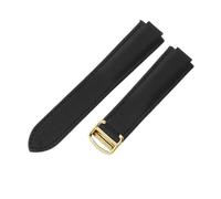 NFJNFCF Bracelet de montre en nylon compatible avec Cartier Black Knight Strap Black Warrior Wsbb0015 Toile tissée noire à bouche surélevée for homme 20,12 mm(Black-Golden-Z4,12x20mm)