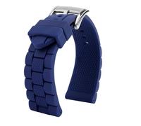 NFJNFCF Bracelet de montre en silicone compatible avec Citizen AT8020 Blue Angel AT8020-03L/54L Air Eagle Jy8035 Bracelet étanche 20 23 mm Noir, bleu, 20mm