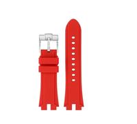 NFJNFCF Bracelet de montre en silicone modifié compatible avec Casio PROTREK PRW-3100 PRW-6000 6100 PRW-3000 PRG-300 PRG-330 Bracelet souple for homme(Red sk)