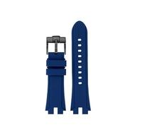NFJNFCF Bracelet de montre en silicone modifié compatible avec Casio PROTREK PRW-3100 PRW-6000 6100 PRW-3000 PRG-300 PRG-330 Bracelet souple for homme(Blue bk)