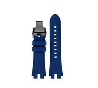 NFJNFCF Bracelet de montre en silicone modifié compatible avec Casio PROTREK PRW-3100 PRW-6000 6100 PRW-3000 PRG-300 PRG-330 Bracelet souple for homme(Blue black)