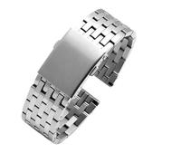 NFJNFCF Bracelet de montre for homme en acier inoxydable, compatible avec Diesel DZ4316, DZ7395, DZ7305, DZ4283, DZ7314, 22 mm, 24 mm, 26 mm, 28 mm, 30 mm(7 beads Silver,28mm)