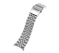 NFJNFCF Bracelet De Plongée En Acier, Compatible Avec La Montre Casio Duro MDV107-1A MDV106-1A, 22 Mm, Pièces De Rechange(Silver-5)