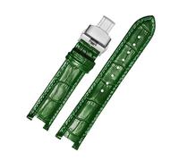 NFJNFCF Bracelet en cuir de vache compatible avec la montre Michael Kors MK5774 2425/43, bracelet concave ciel étoilé for femme, accessoires de montre Mike Coles, noir/rouge/bleu(Green sk)