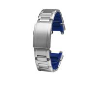 NFJNFCF Bracelet en métal MTG B2000 compatible avec la montre Casio MTG-B2000, bracelet en acier inoxydable massif à fond rouge B2000, kit de modification avec chaîne en métal(Beige)
