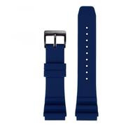 NFJNFCF Compatible avec la montre de plongée Casio Swordfish MDV-106 MTP-VD01 MDV-107 Efr-303l Series Bracelet en résine de silicone vert 22 mm étanche(Blue-black,22mm)