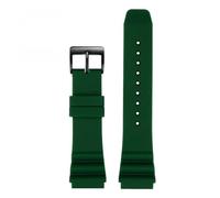 NFJNFCF Compatible avec la montre de plongée Casio Swordfish MDV-106 MTP-VD01 MDV-107 Efr-303l Series Bracelet en résine de silicone vert 22 mm étanche(Green-black,22mm)