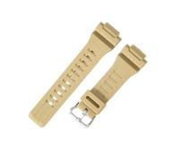 NFJNFCF Compatible avec les accessoires Casio W-S200H/215/216H for hommes, caoutchouc 5208, remplacement d'origine, boucle noire de 18 mm, série SGW-300H/400H(Khaki-Steel-K5)